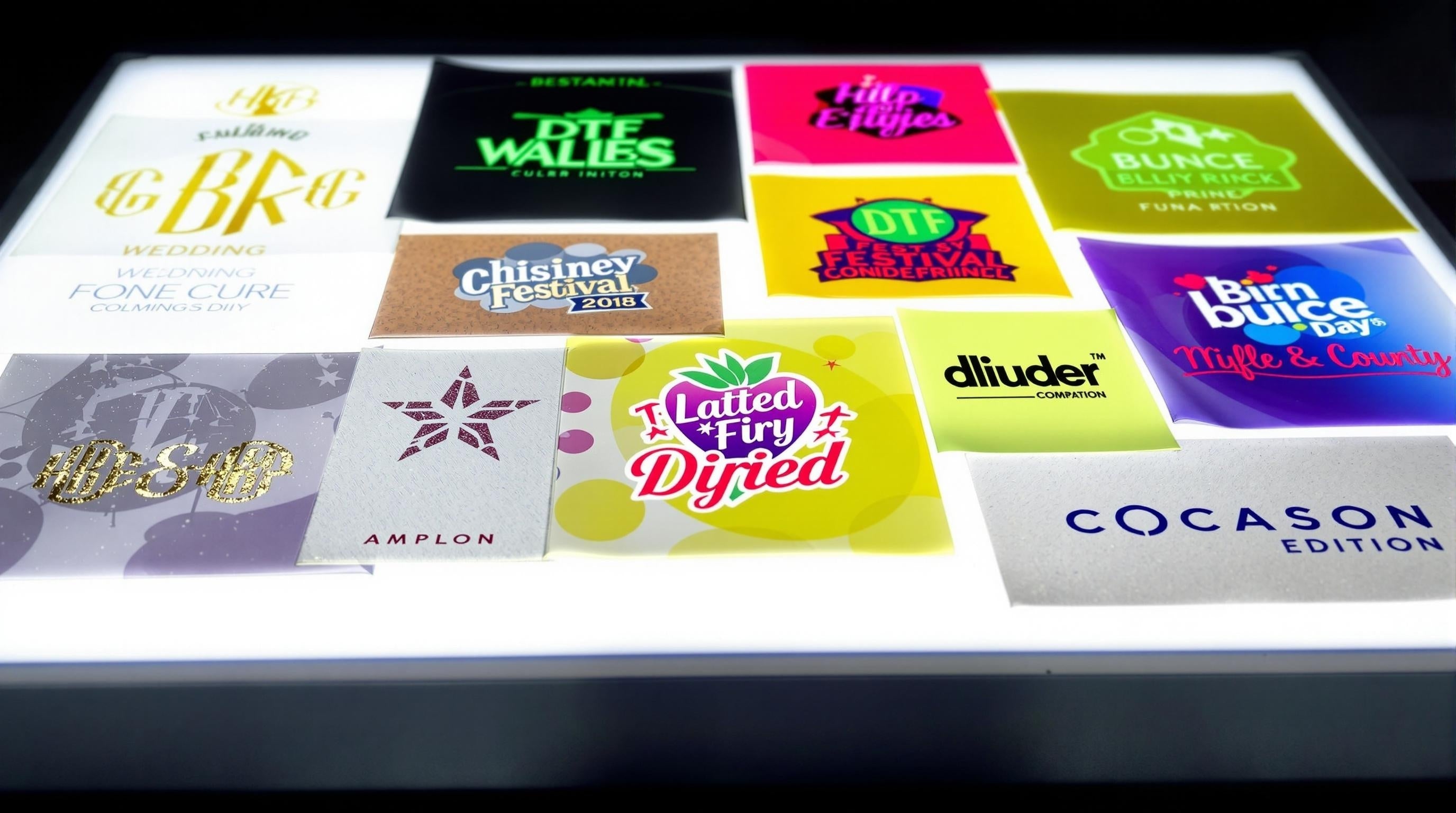 Custom DTF Transfers for Special Events and Promotions