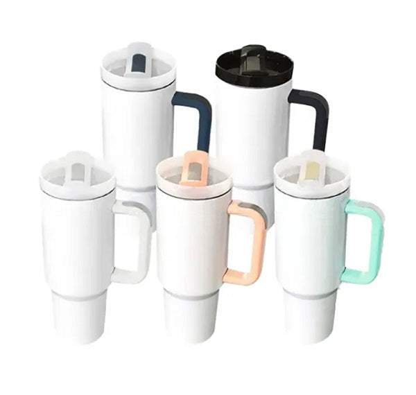 SALE!! - "Stanley" type Sublimation Tumbler w Handle