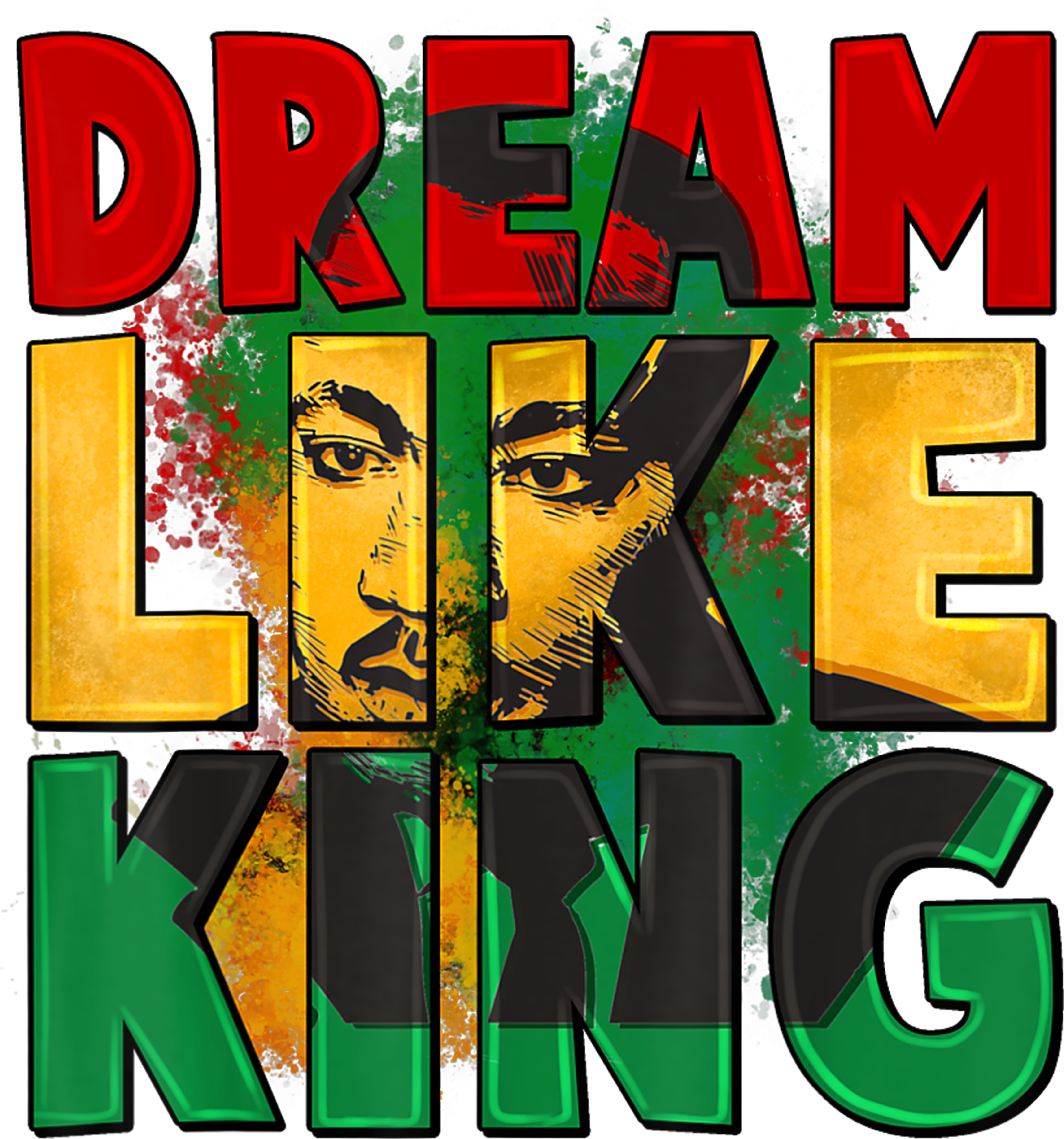 Dream Like King DTF Transfers