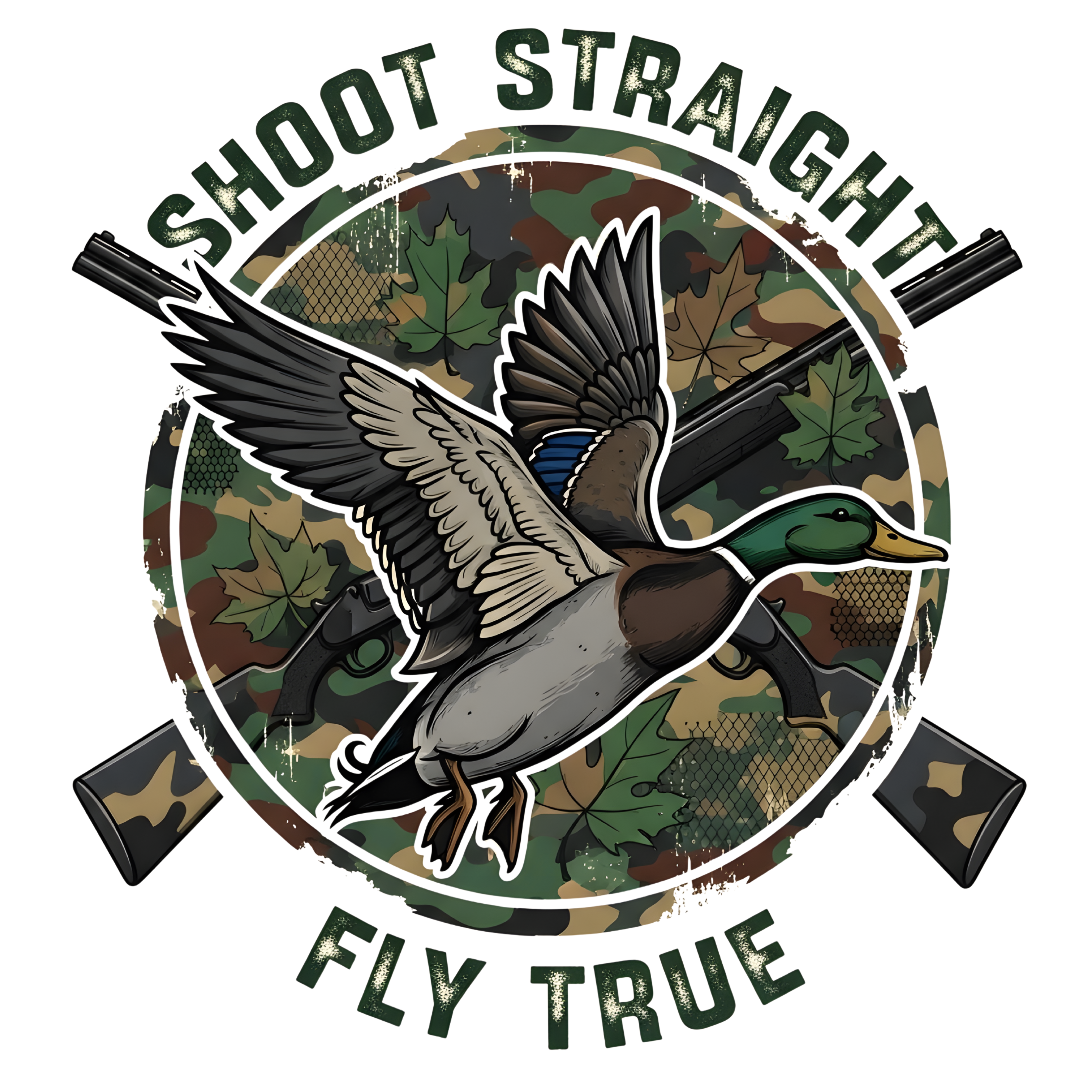 Shoot Straight Fly True DTF