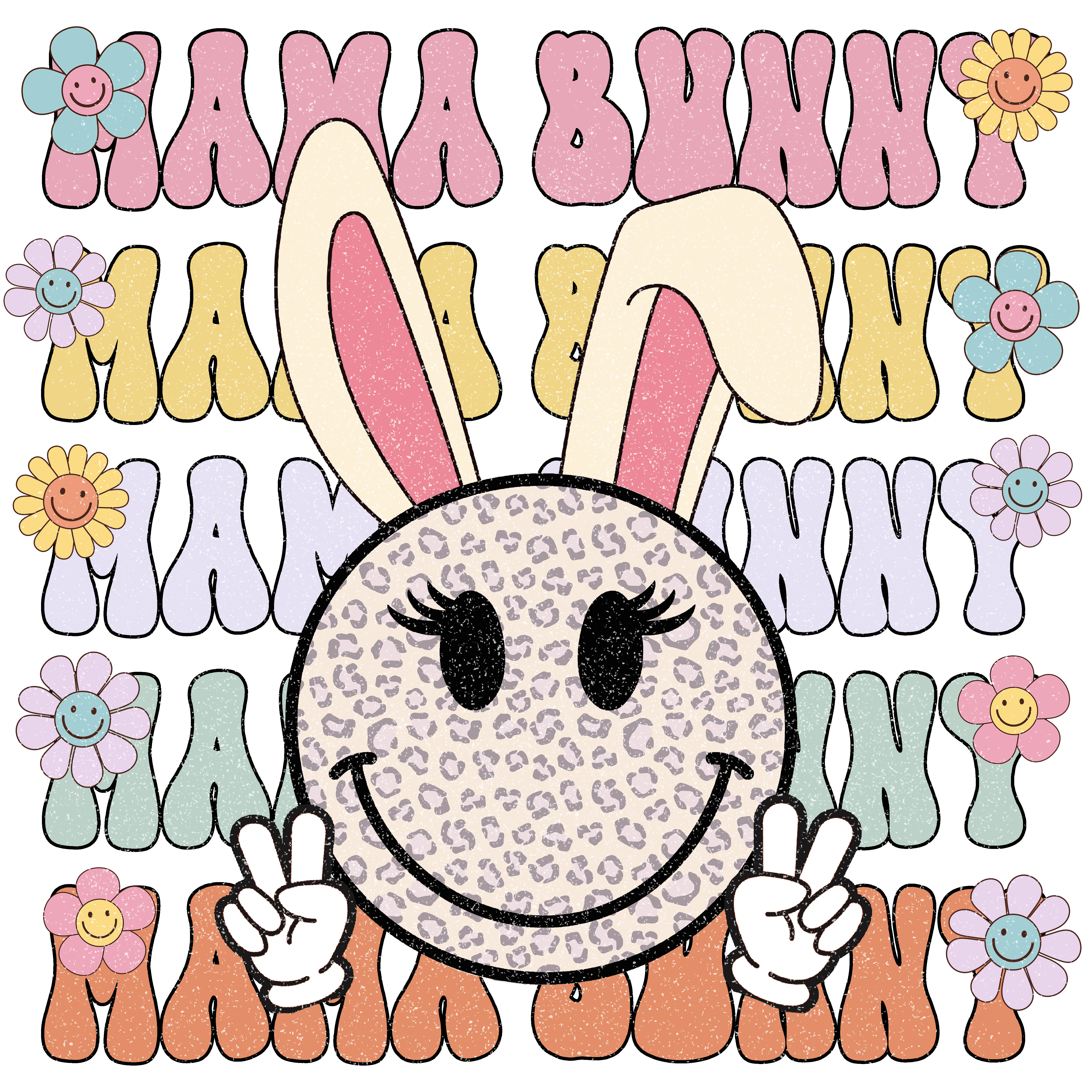 Mama Bunny DTF