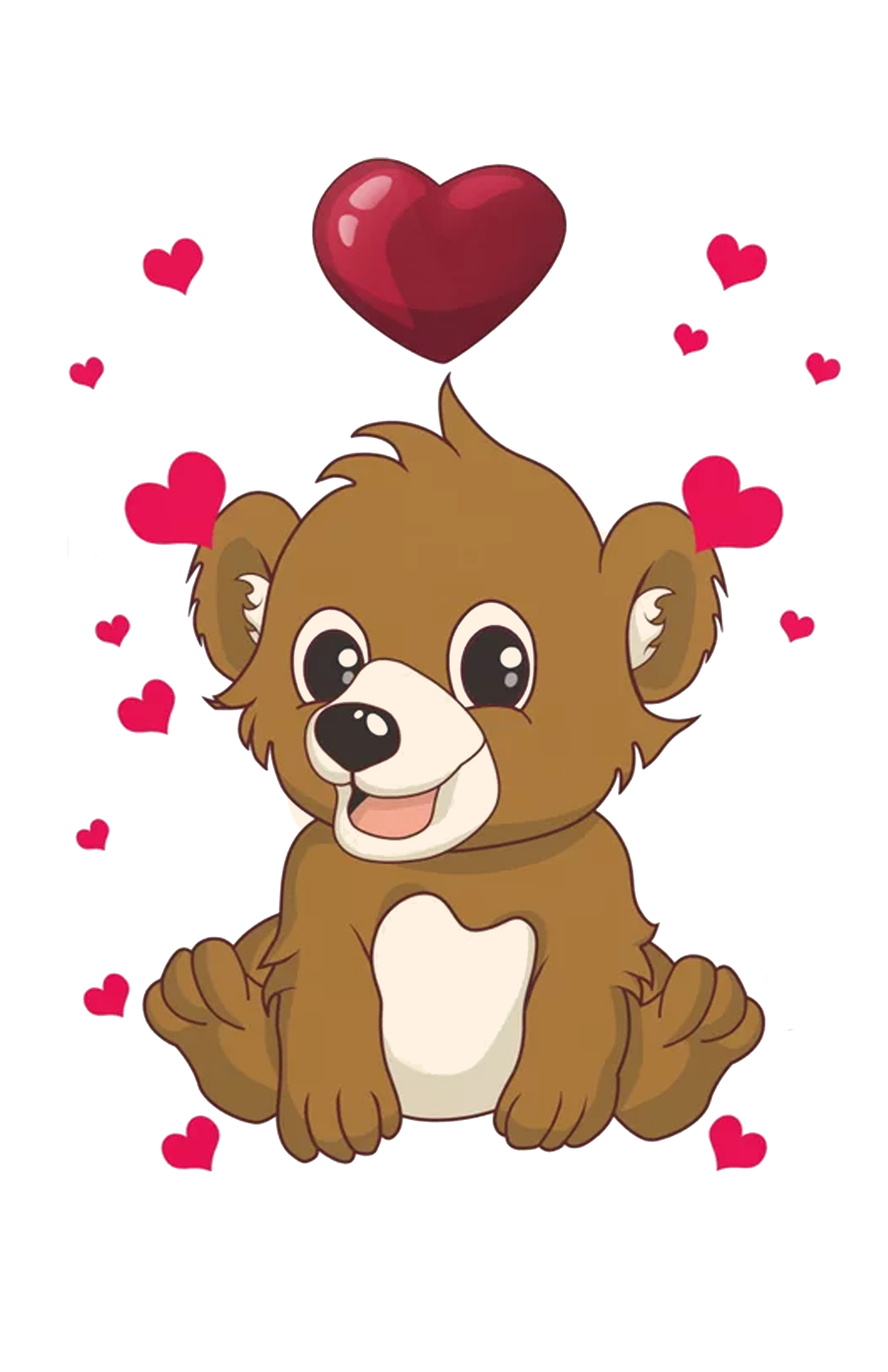 Valentine Cub DTF Transfers