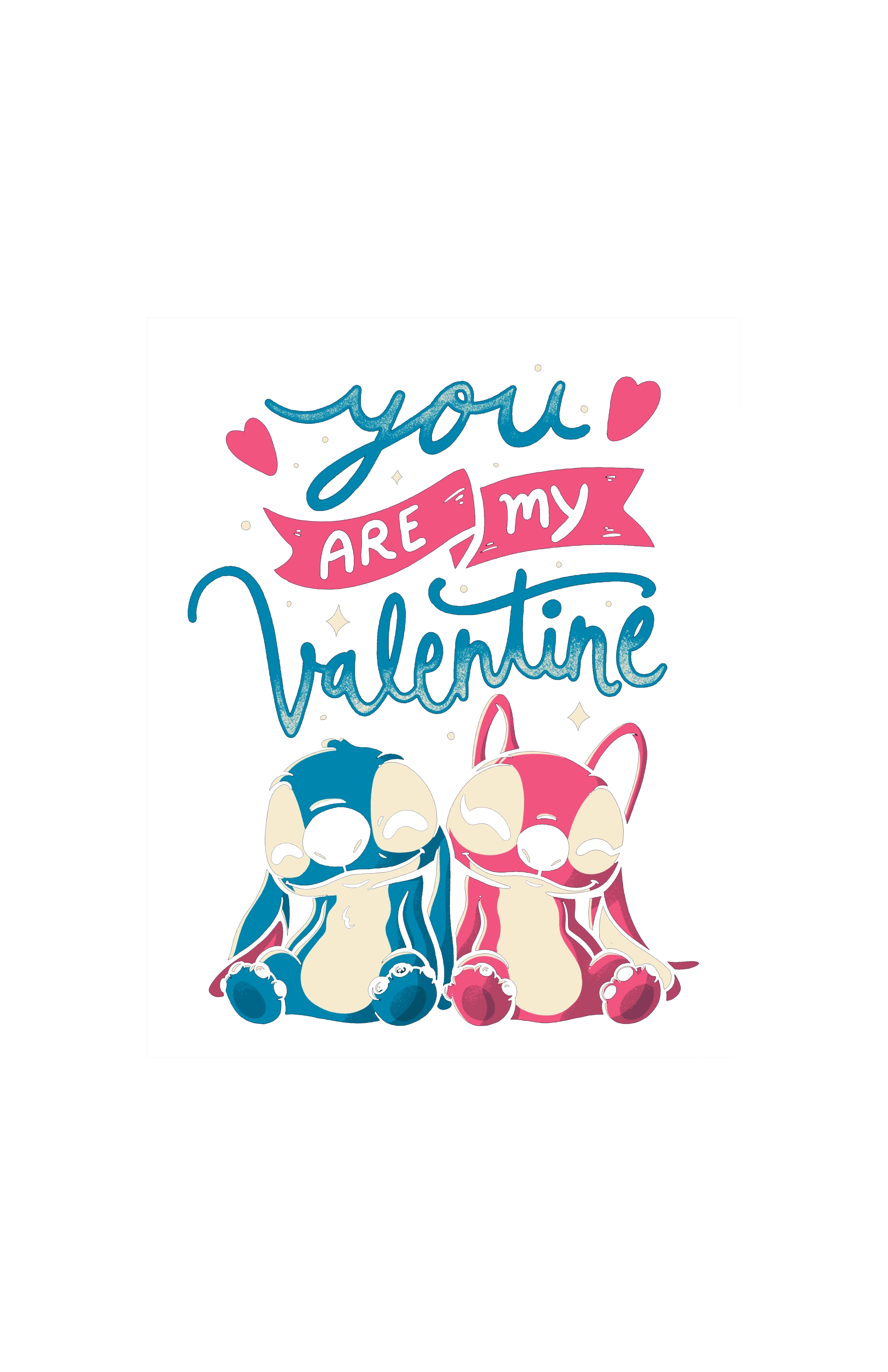 You Are My Valentine DTF Transfers