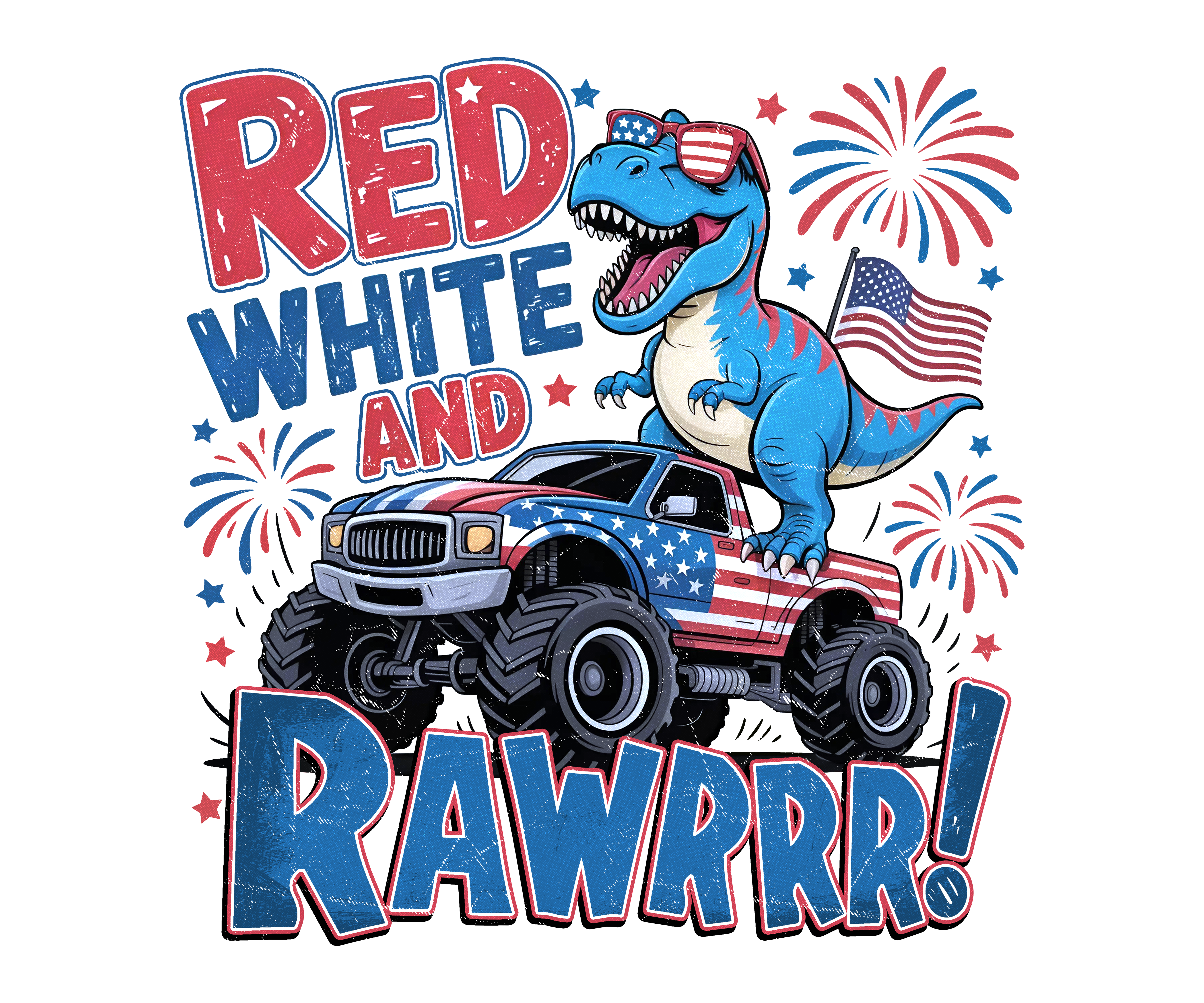 Red White Rawr