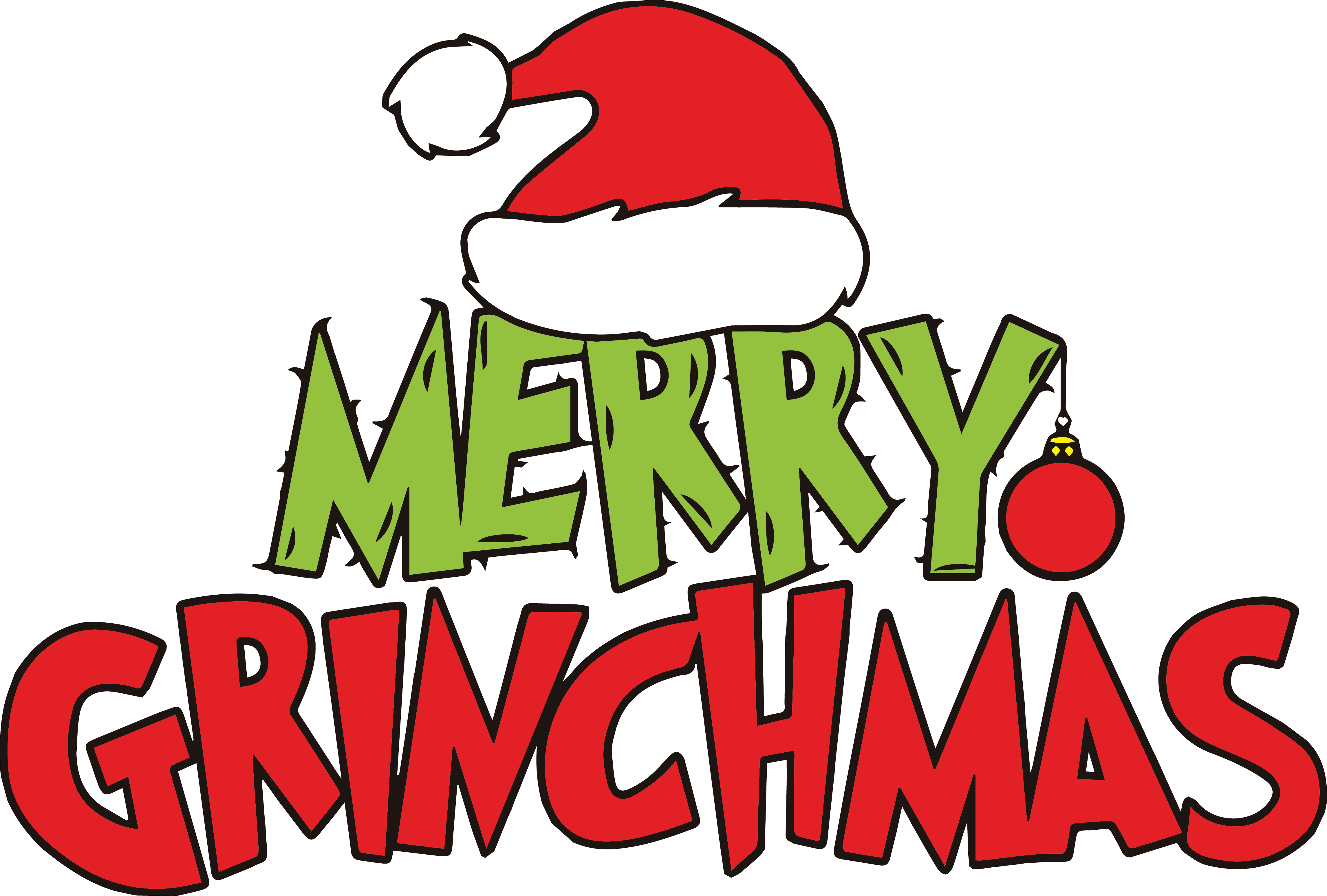 Merry Grinchmas Christmas DTF Transfers