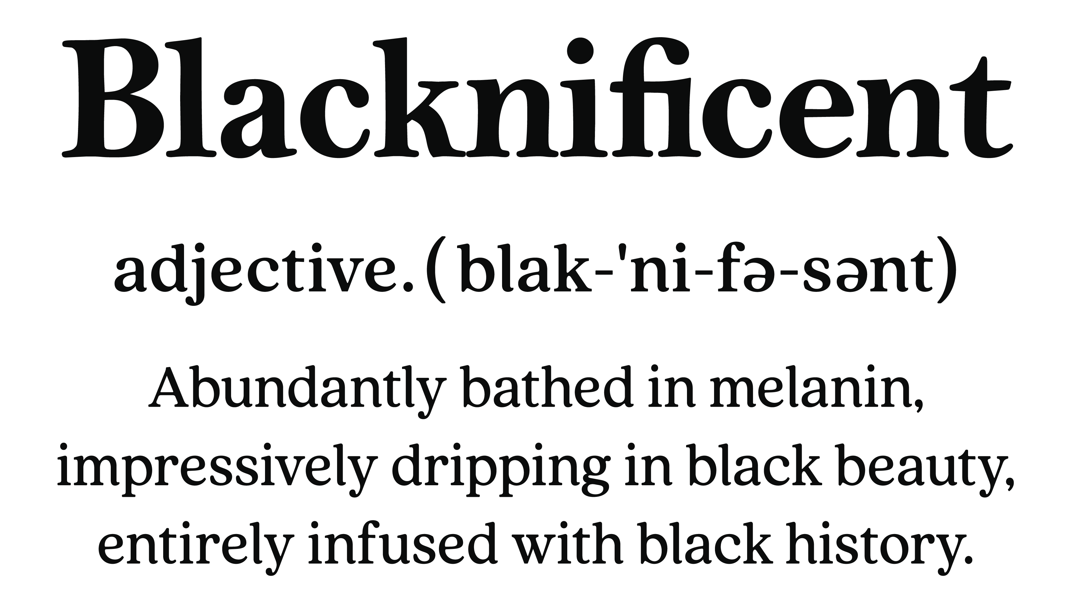 Blacknificent DTF