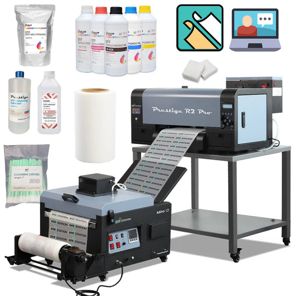 Prestige R2 Pro DTF Printer & Shaker Bundles  - In Stock!
