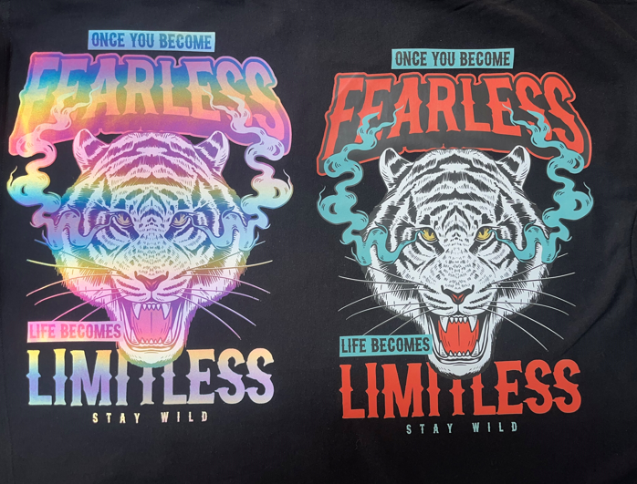Rainbow Reflective Custom DTF Gang Sheet (2-3 Business Day Turnaround)