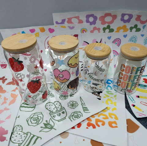 Create UV DTF Sticker Gang Sheet