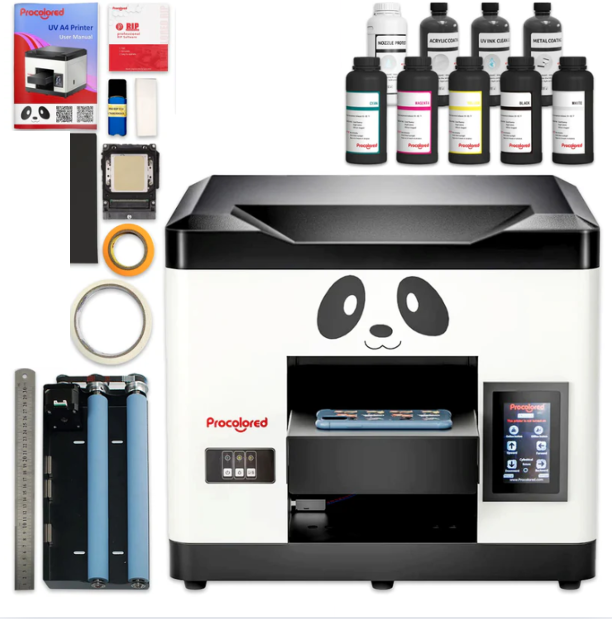 Procolored V6 Panda UV Printer 6.7" A4 L800 (Drop Shipped)