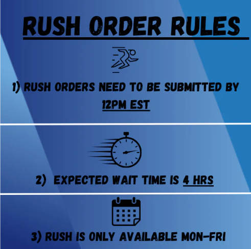 Upload Single DTF Image by Size