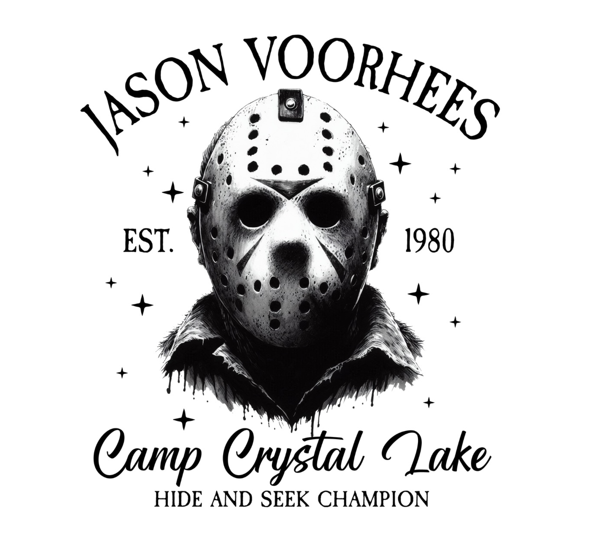 Camp Crystal Lake DTF Pattern