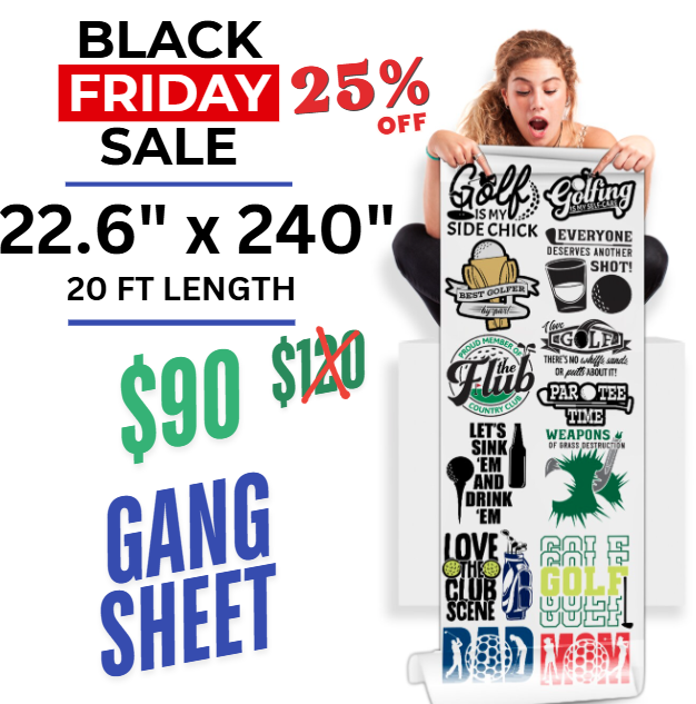 Your Custom DTF Gang Sheet