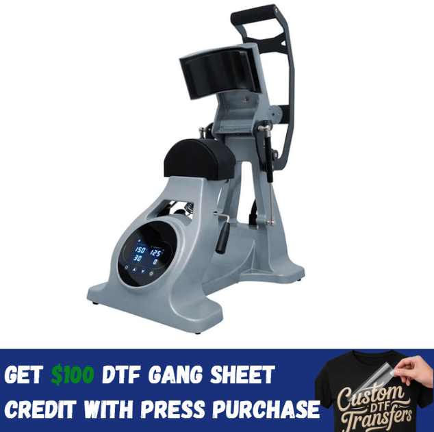 PerfecPress "Ultimate" Top & Bottom Heat Hat/Cap Heat Press