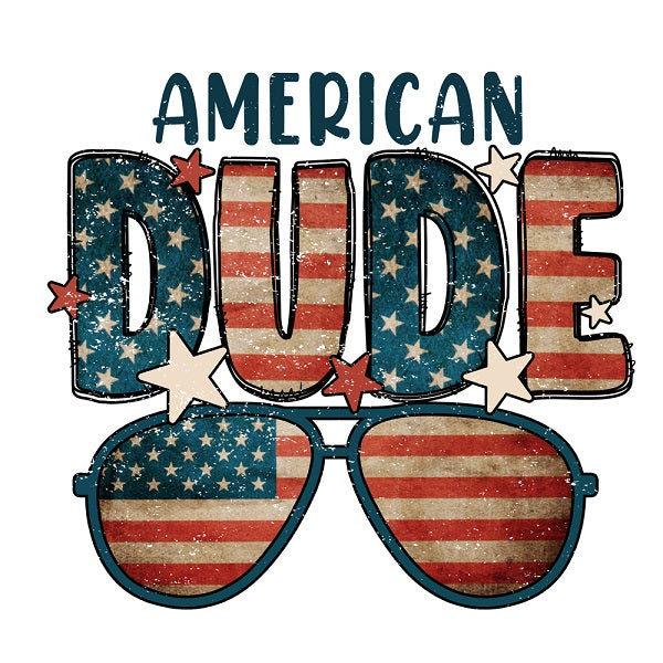 American Dude DTF Transfers