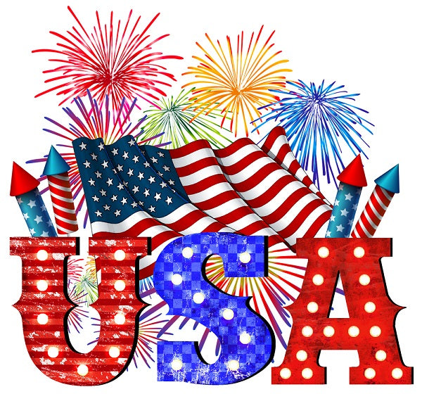 4th of July DTF Transfers