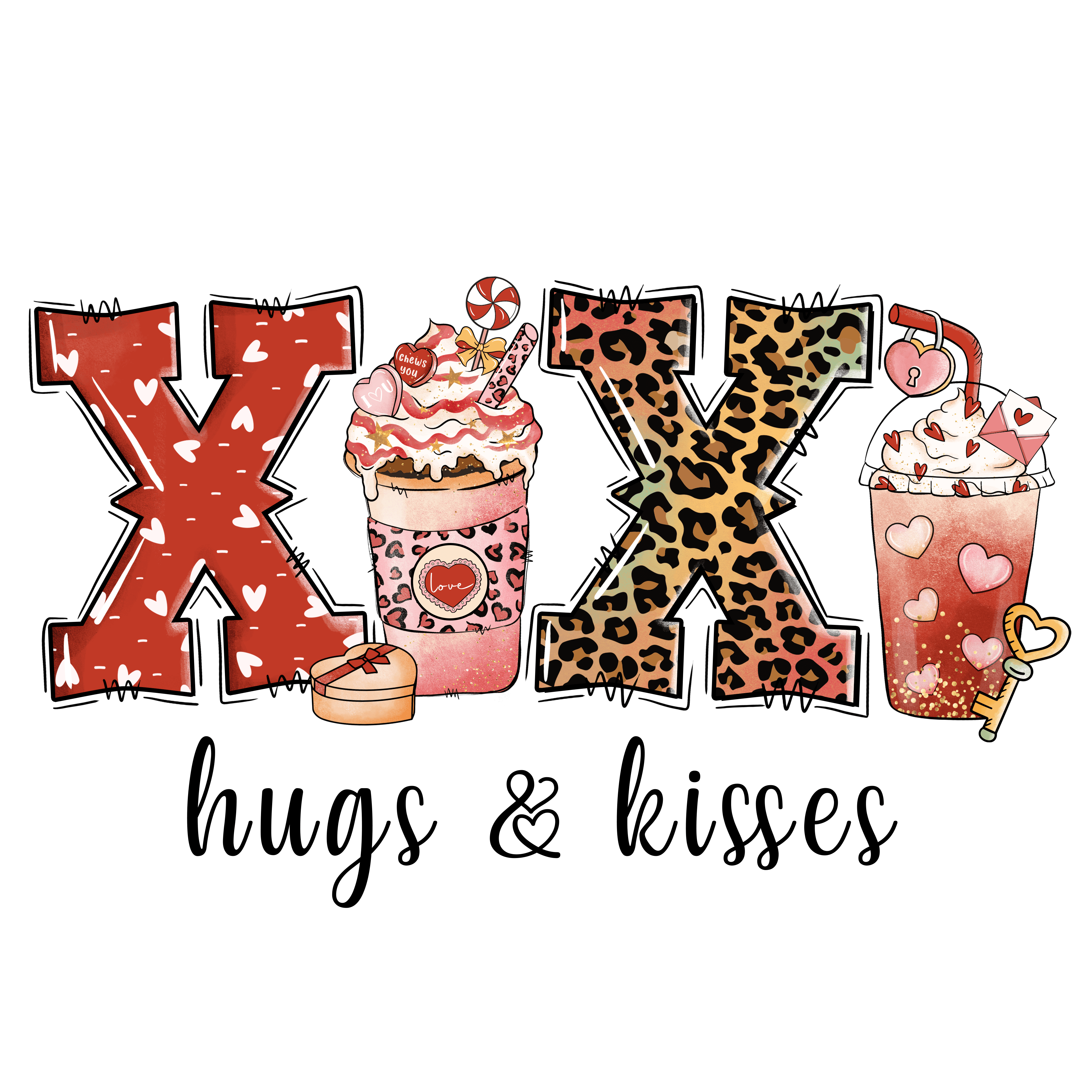 XOXO DTF Transfers