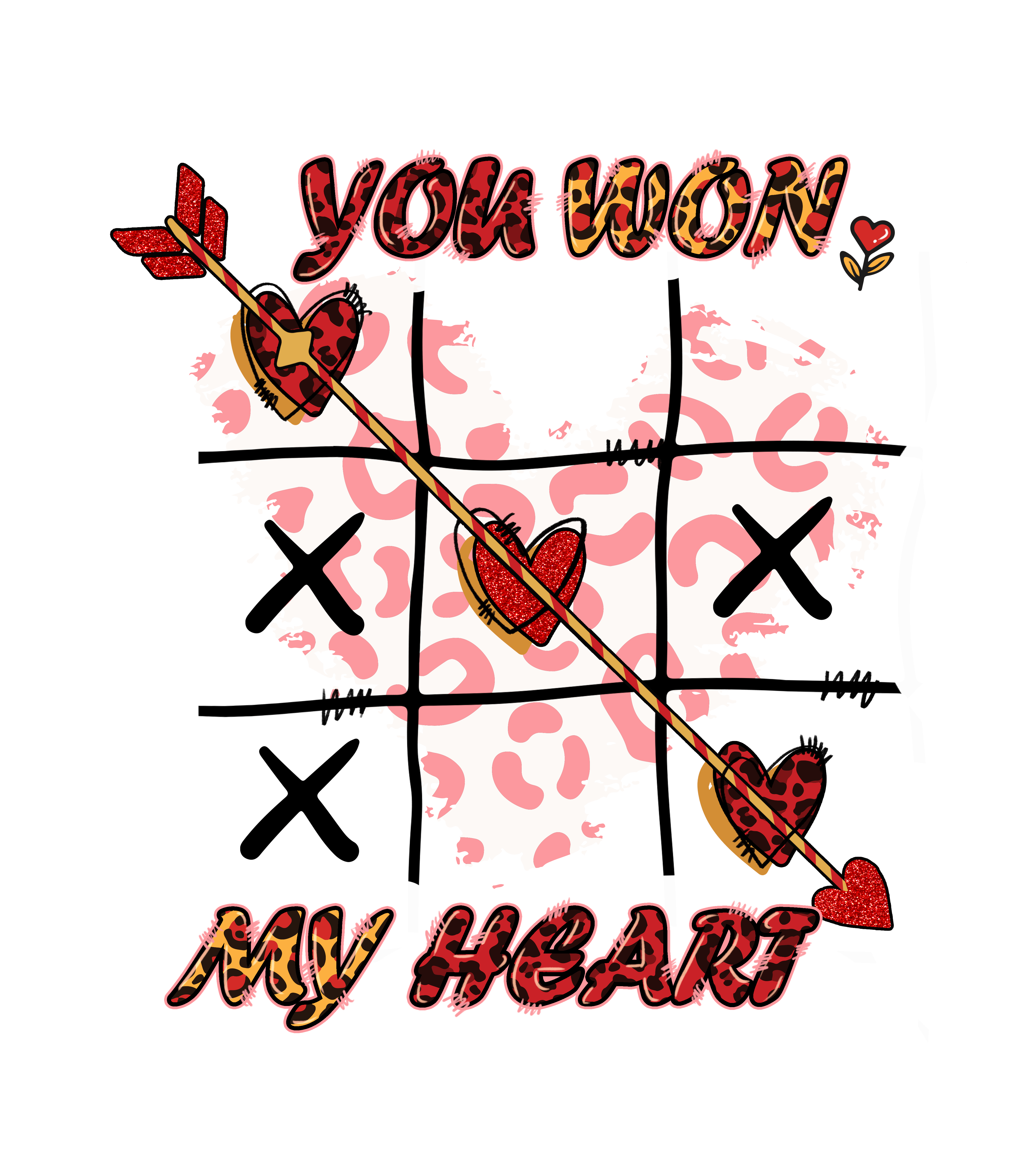 You Won My Heart DTF Transfers
