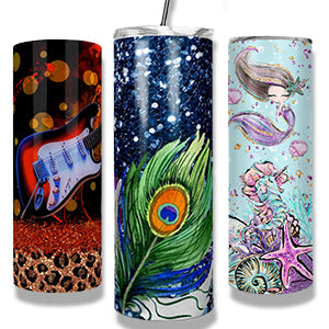 20 Oz Skinny Sublimation Tumbler | Printing Supplies