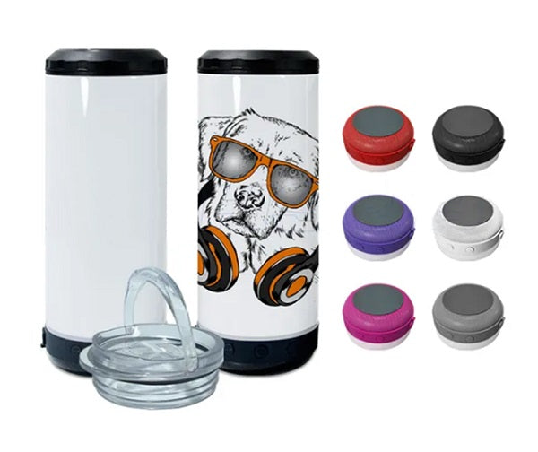 SALE!! - Sublimation drinkware w Bluetooth Speaker Bottoms