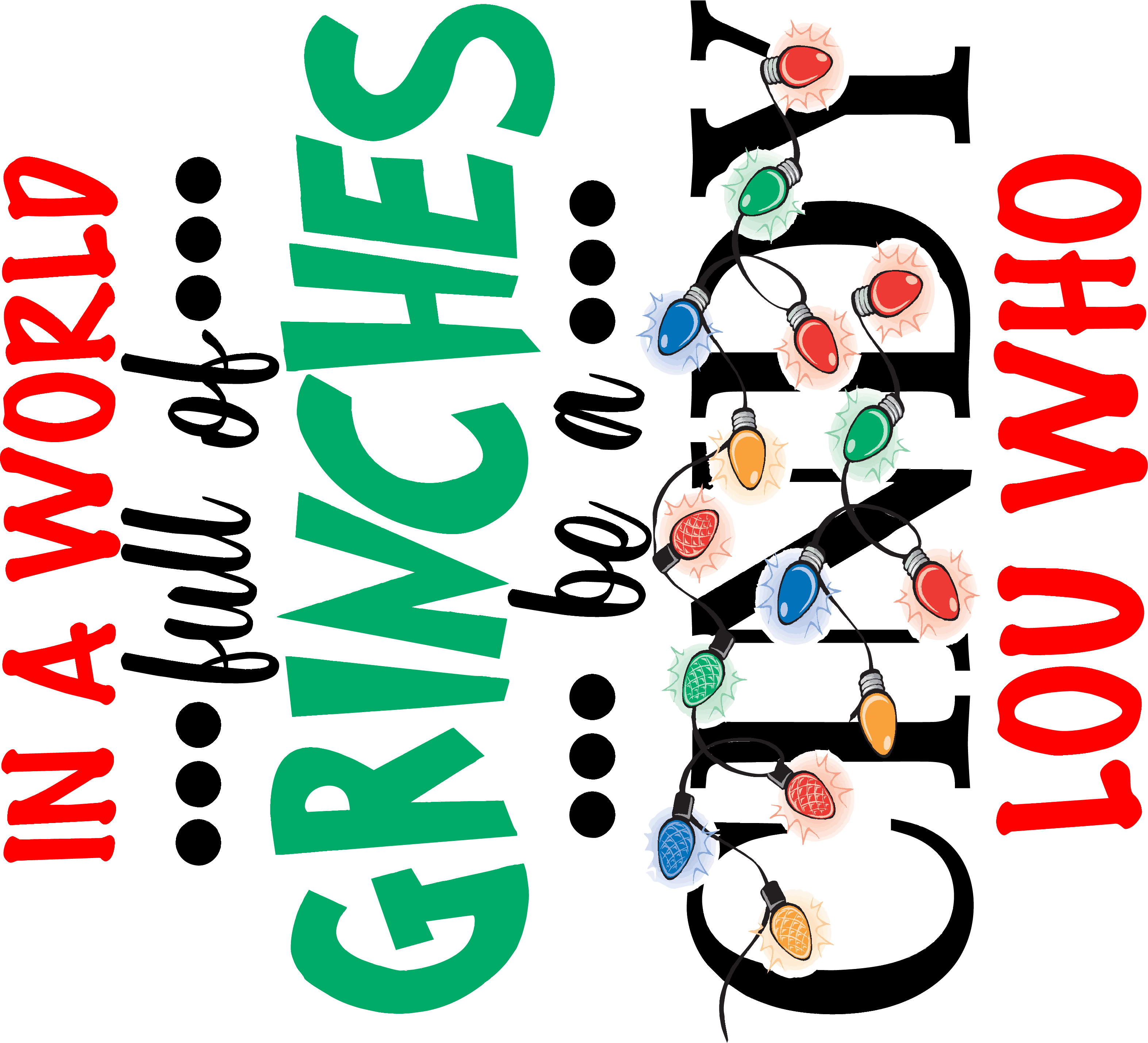 World of Grinches DTF Transfers