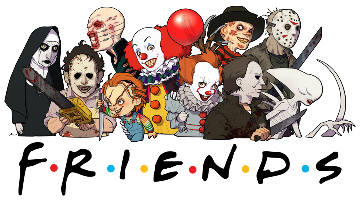 Halloween Friends DTF Patterns