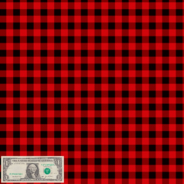 Custom Patterns Plaids 18" x 36" Turbo Print T-shirt Vinyl Sheet