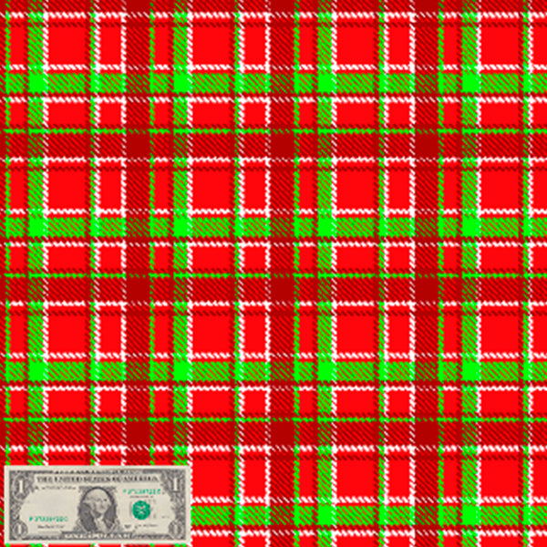Custom Patterns Plaids 12" x 18" PU T-Shirt Vinyl Sheet