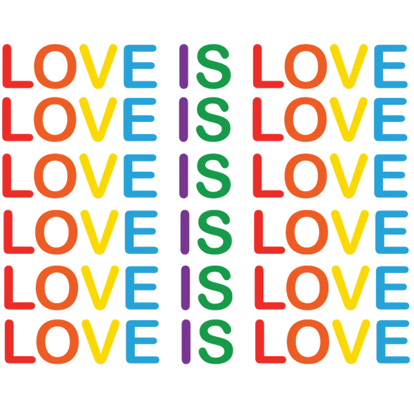 Love Is Love DTF Transfers