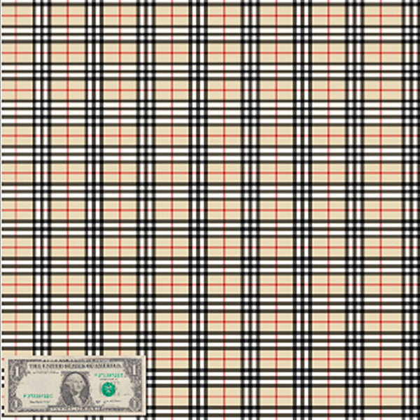 Custom Patterns Plaids 12" x 18" PU T-Shirt Vinyl Sheet