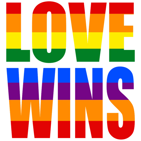 Love Wins DTF Transfer