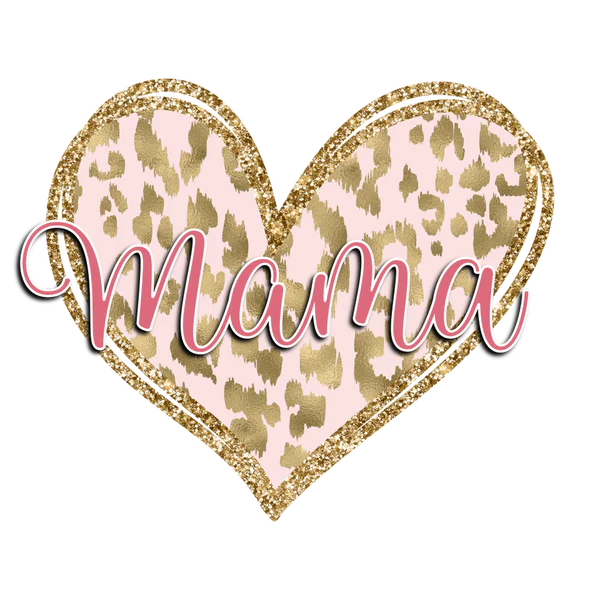 Mama Heart DTF Transfers