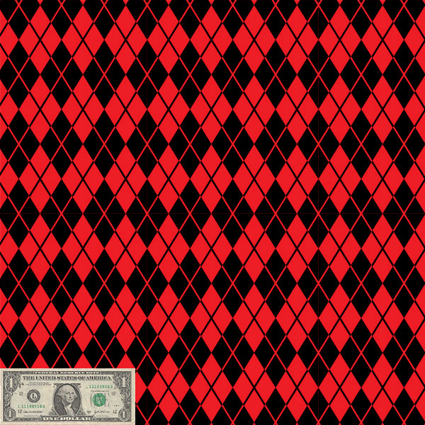 Custom Patterns Plaids 12" x 18" PU T-Shirt Vinyl Sheet