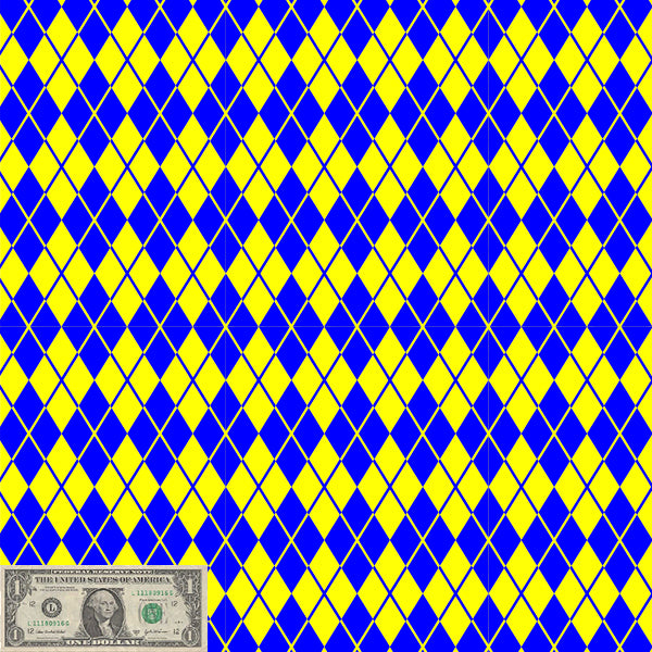 Custom Patterns Plaids 12" x 18" PU T-Shirt Vinyl Sheet