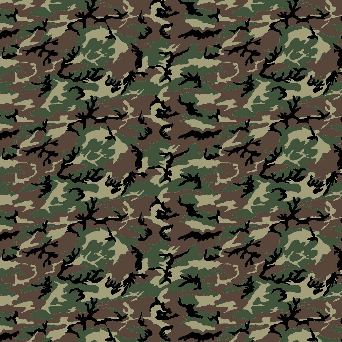 Custom Patterns Camo 18" x 36" Decal Sheet
