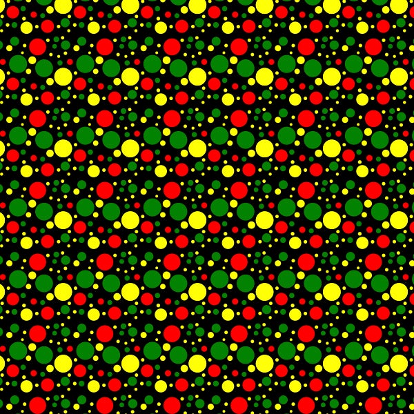 Custom Patterns Dots 12" x 18" Decal Sheet