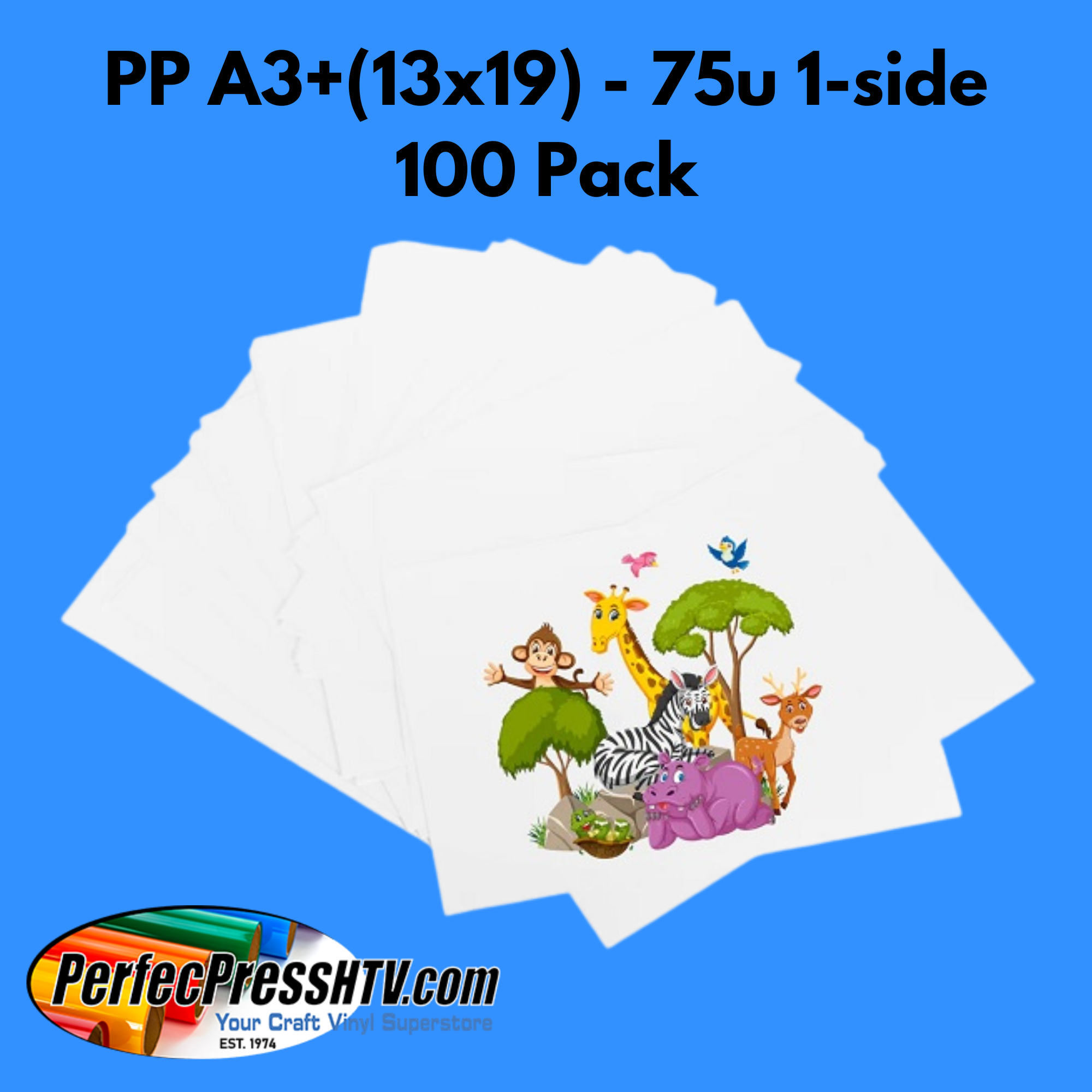 PP DTF Film Sheets (Direct to Film)