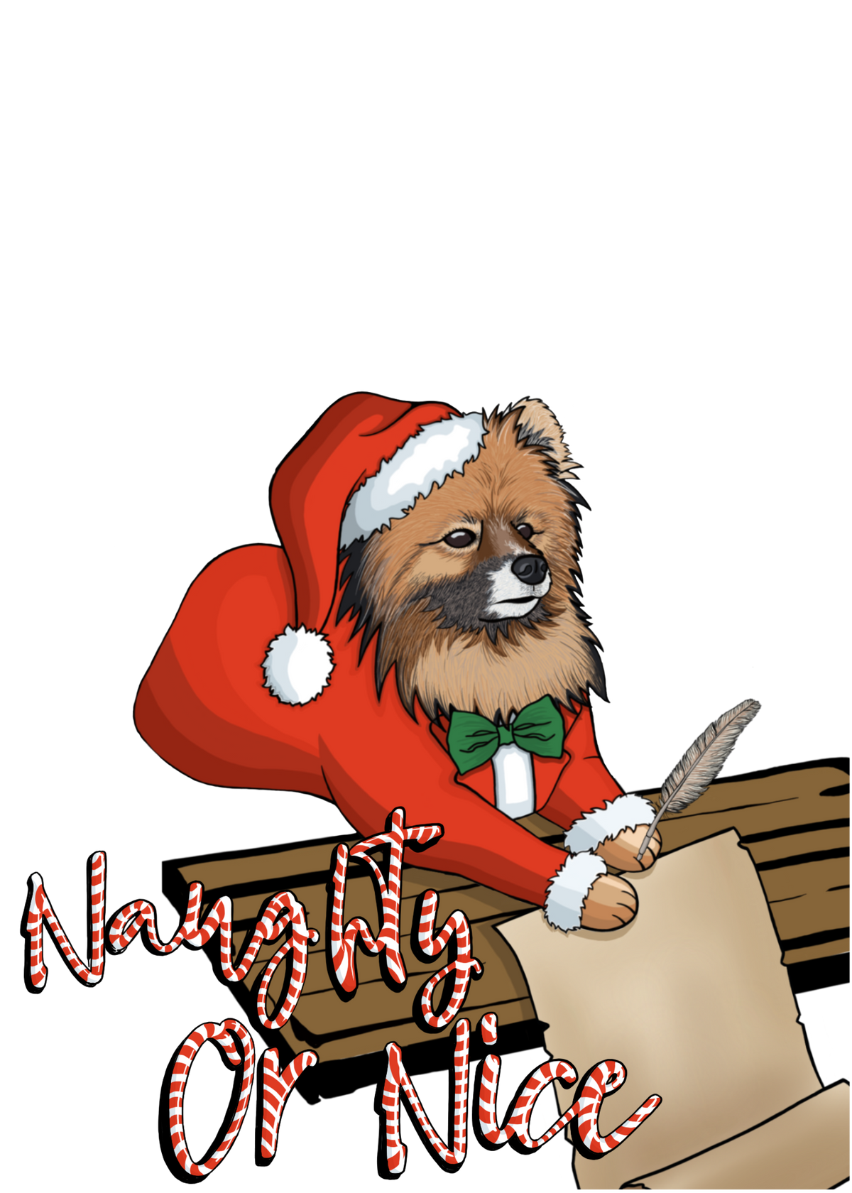 Naughty Nice DTF Transfers
