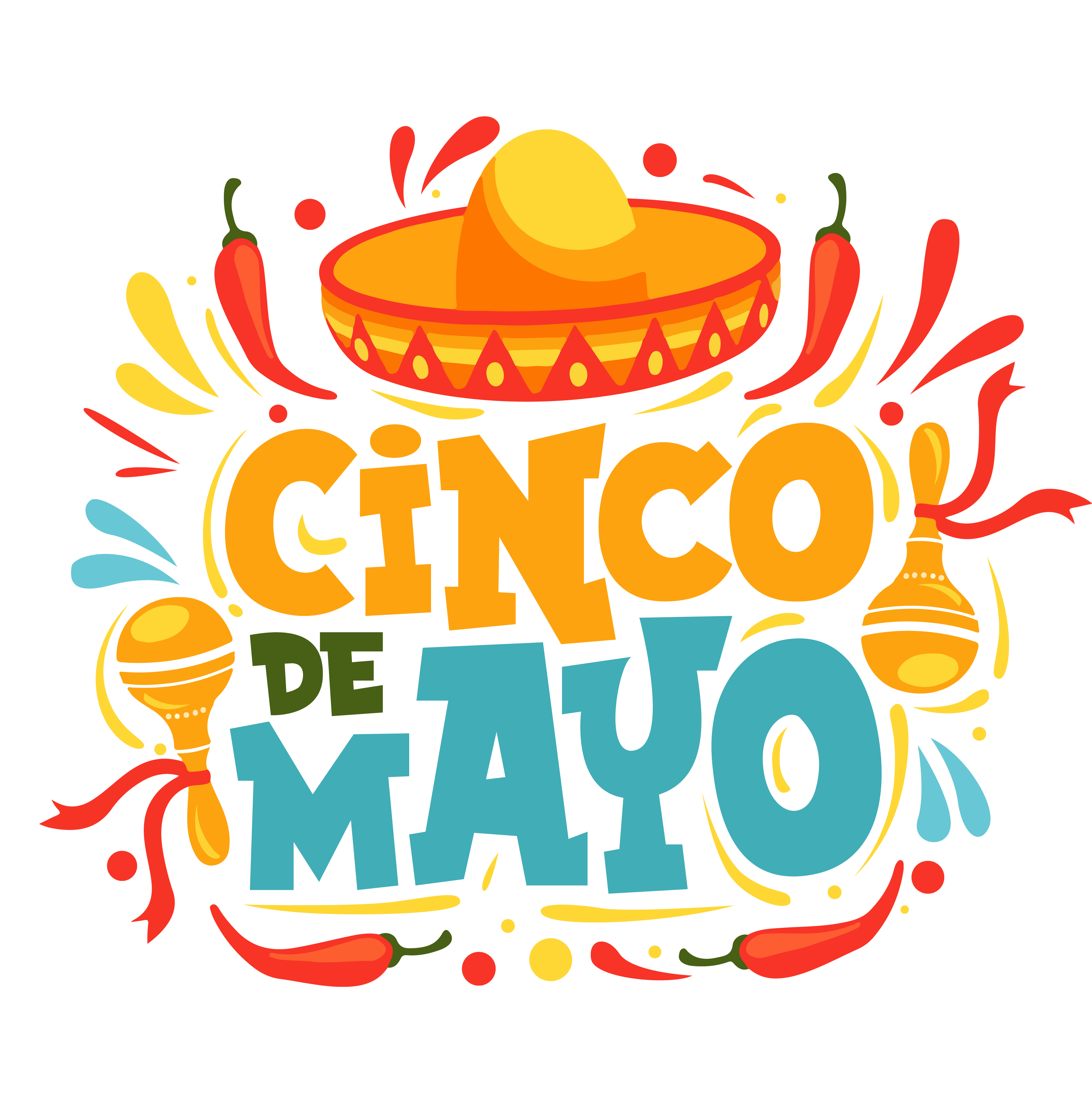 Cinco De Mayo DTF Transfers