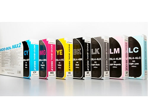 Roland MAX2 Solvent Ink cartridges