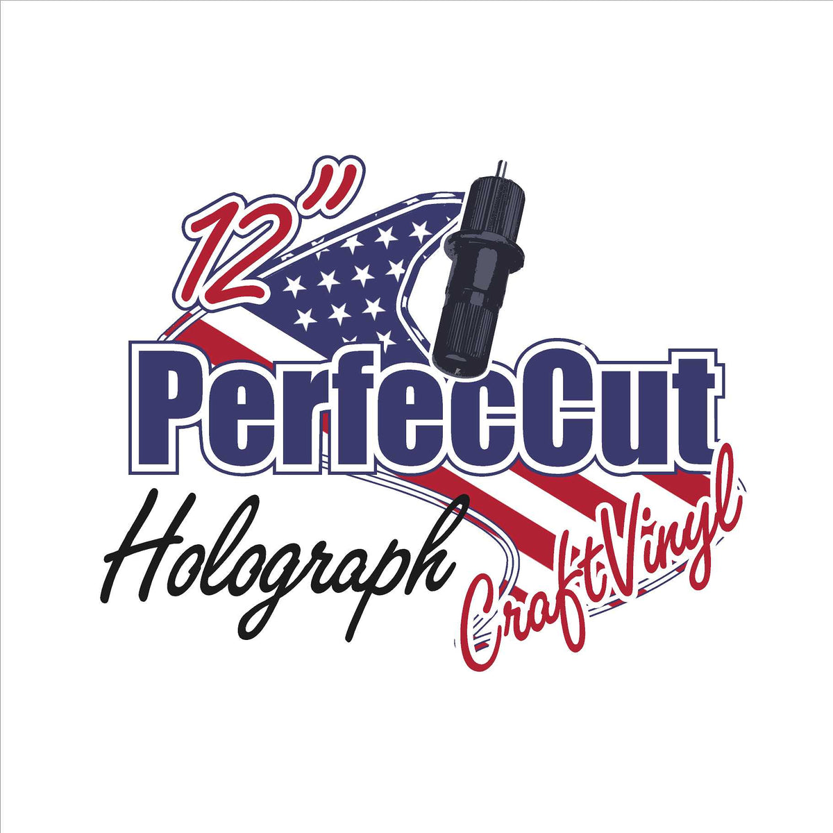 12" PerfecCut Holographic Metals Adhesive Sheets and Rolls