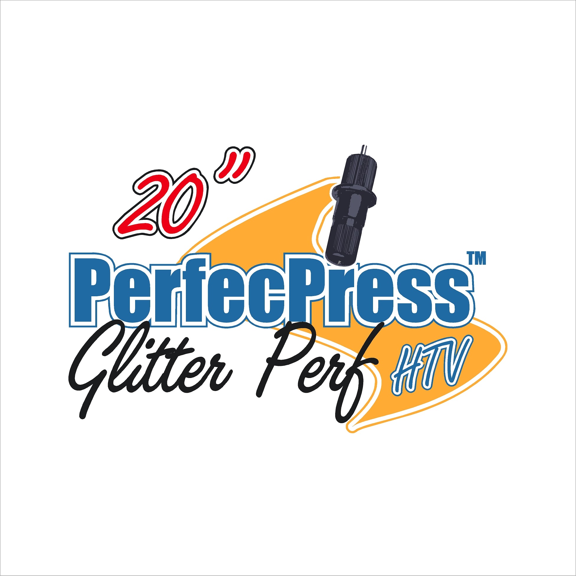 CLEARANCE Printed Clear Vinyl (12 gauge) - Iridescent Mini Glitter