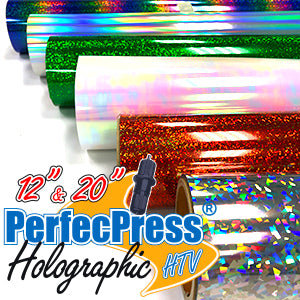 PerfecPress Holographic HTV Sheets & Rolls