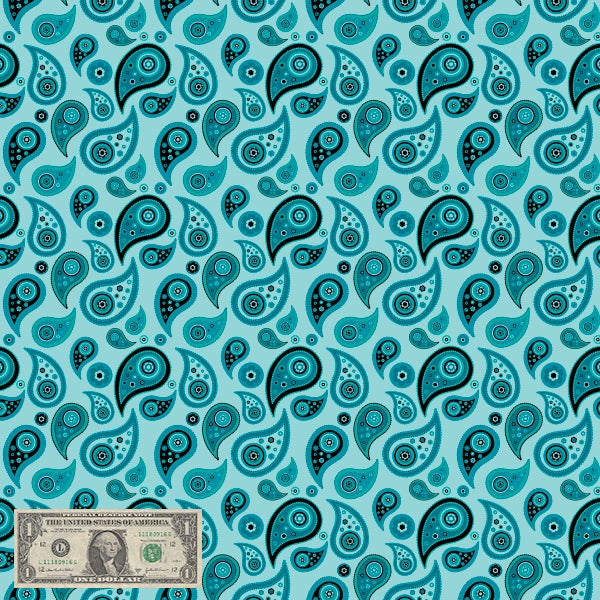 Custom Patterns Paisley 13" x 36" Turbo Sheet