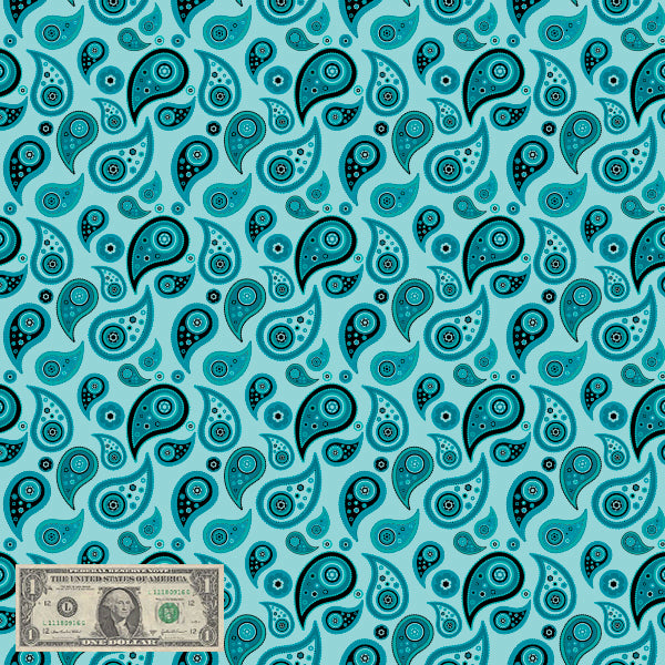 Custom Patterns Paisley 12" x 18" HTV Sheet