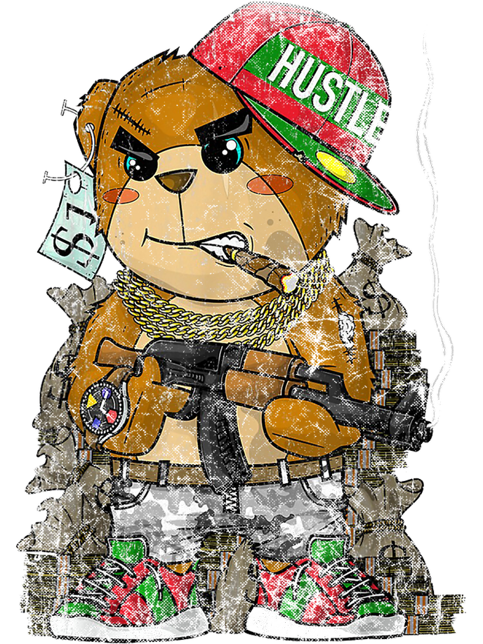 Bad Teddy DTF Transfers