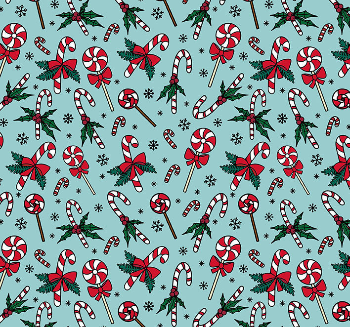 Custom Christmas Collection Patterns Decal Sheets