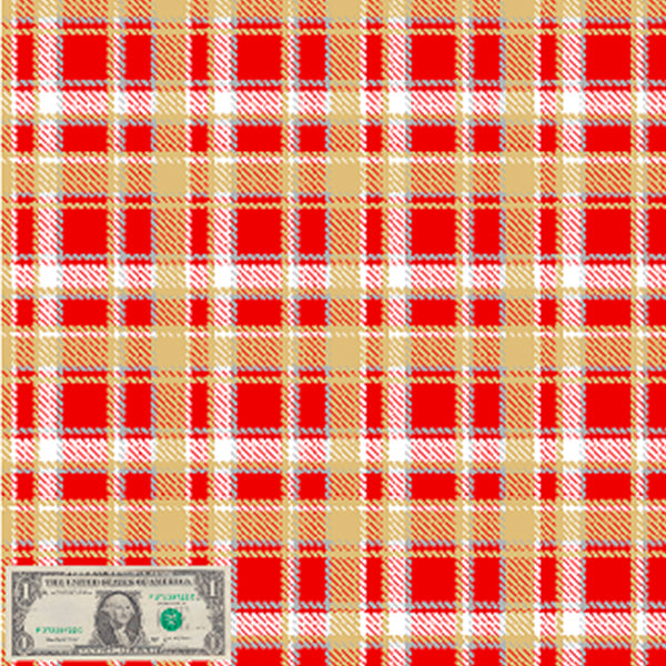Custom Patterns Plaids 12" x 18" PU T-Shirt Vinyl Sheet