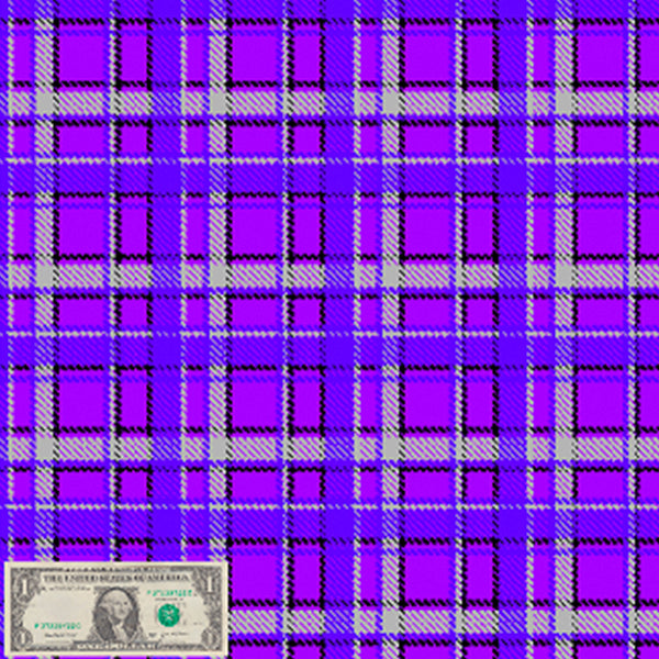 Custom Patterns Plaids 12" x 18" PU T-Shirt Vinyl Sheet