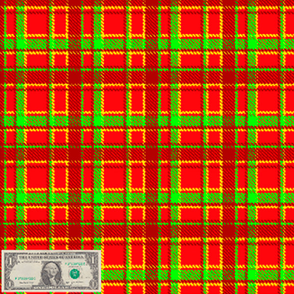 Custom Patterns Plaids 12" x 18" PU T-Shirt Vinyl Sheet